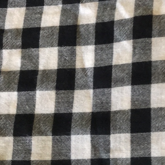 J.crew- black & white Gingham blouse-0 - Picture 8 of 16